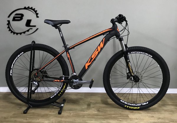 BICICLETA 29 KSW XLT SHIMANO 27 VEL. CASSETE 11-40 + SUSP ...