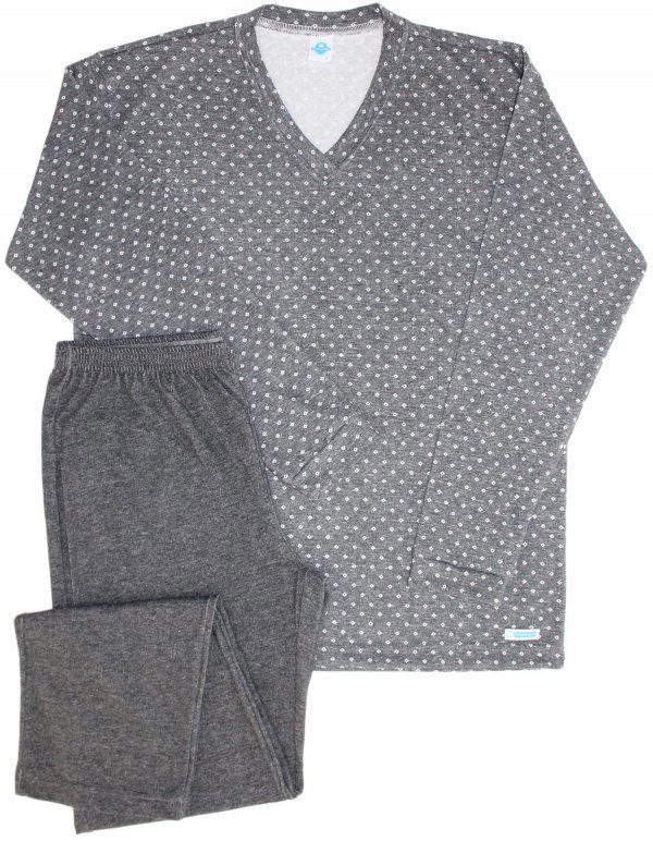 Pijama masculino para o frio clearance