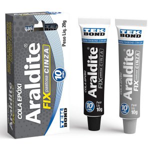 Adesivo Araldite 10 Minutos Cinza 20g Tekbond