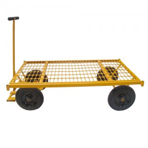 Carro Plataforma com Grade de A�o 600kg LYNUS MP-600G