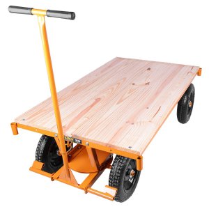 Carro Plataforma Com Base em Madeira 600KG LYNUS