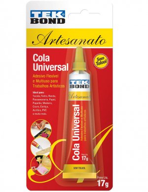 Cola Universal 17g Blister Artesanato Tekbond