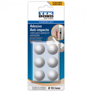 Bumper Gota 19,17MM Cartela com 6 un Tekbond