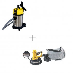 Combo Lixadeira + Aspirador de P� Lynus