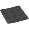 Piso de Borracha Antiderrapante Preto 2,5 mm Vonder