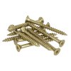 Parafuso para Madeira Phillips Chata 3.5 X 45 A�o Carbono Bicromatizado