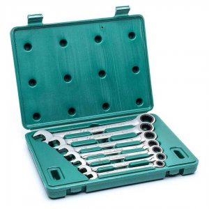 Jogo de Chave Combinada Com Catraca 7 Pe�as ST09023SJ Sata