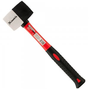 Martelo de Borracha Preta e Branca 450 G MTX