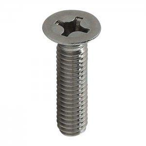 Parafuso Phillips M�quina Chata MA 3 X 16 Classe 70 Inox 304/A2 Passivado