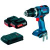 Furadeira Parafusadeira GSB 18V 220 C/ 2 BAT + Carregador Bosch