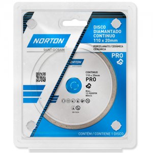 Disco Diamantado Pro Continuo 110X20MM Norton