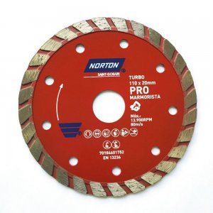 Disco Diamantado Turbo 110X20mm Pro Norton