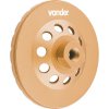 Rebolo Disco Diamantado Dourado 115mm Turbo p/concreto Vonder