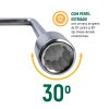 Jogo de Chave Biela 8 A 19MM 12P�S ST08021 Sata