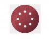 Disco de lixa com 8 furos e velcro (125mm) G60 Best for wood Bosch