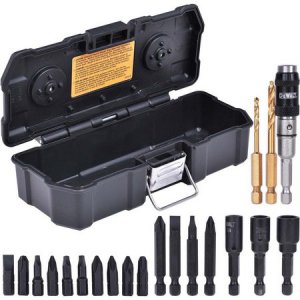 Jogo Bits 20 Pontas Com Estojo Magn�tico DWMTCIR20 Dewalt