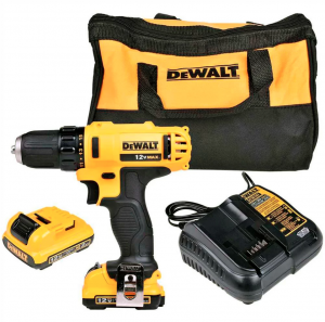 Parafusadeira Furadeira Impacto 12V LI-ION 3/8 DCD716D2-BR Dewalt
