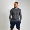 Camiseta Masculina Manga Longa Com Prote��o Tam P Rocha Vitho