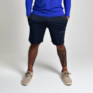 Bermuda Masculina Com Prote��o UV 50+ Tam G Marinho Vitho