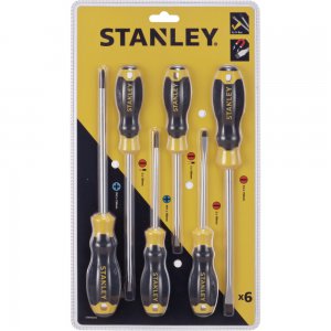 Jogo De Chave De Fenda Phillips Imantada 6 Pe�as Stanley