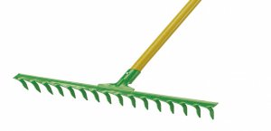 Vassoura Ancinho Verde Com Cabo 16