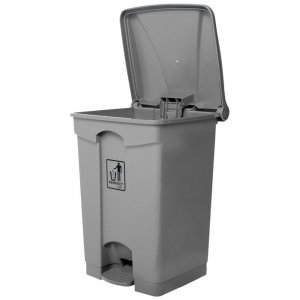 Lixeira Cinza 50 Litros Perfet