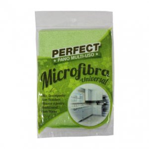 Pano Microfibra Universal Verde 40X40 Perfect