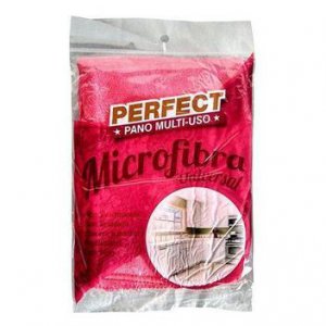 Pano Microfibra Universal Vermelho 40X40CM Perfect