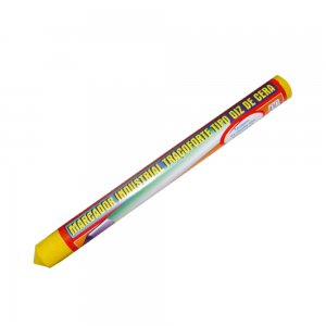 Marcador Industrial Giz De Cera LGC 0400 Amarelo Baden