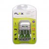 Carregador de Pilha com 4 Pilhas FX.C03 Flex Rayovac