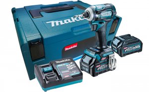 Parafusadeira Impato Bateria 40V Com 2 Baterias TD001GD201 Makita