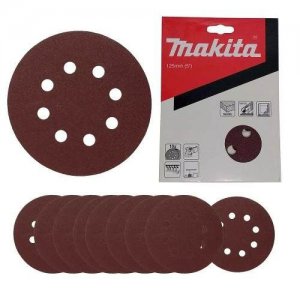 Disco Lixa 127MM G320 Com 5 Pe�as Makita