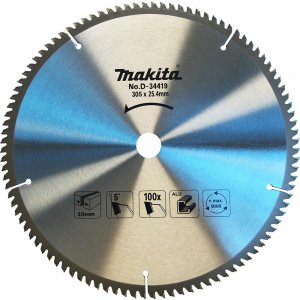 Lamima serra alum�nio 305 x 25,4 x 100 dentes Makita