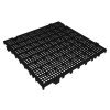 Piso Pl�stico Modular 50X50X2,6 Preto Presto