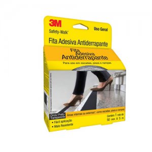 Fita Antiderrapante Cinza 50MMX5M 3M