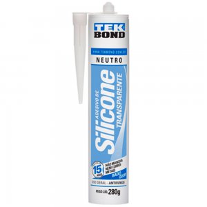 Silicone Neutro Transparente 280g Tekbond