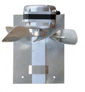 Exaustor de Churrasqueira 20cm 220v Motor 1/40 Itc