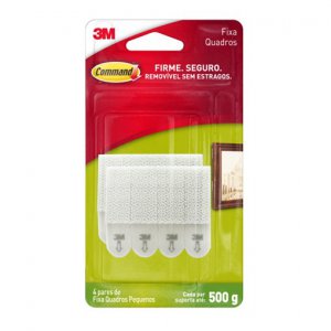 Fixa Quadros Adesivo Command Pequeno 3M