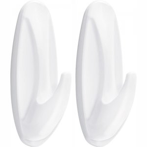 Gancho Adesivo Design Command Branco Pequeno 3M