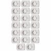 Mini Suporte Adesivo Transparente Para Fios 3M