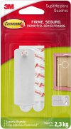 Suporte Adesivo Para Quadros Command Branco Grande 3M