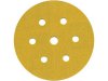 Disco Hookit Lixamento A Seco Gr�o 320 7 Furos 152mm 3M