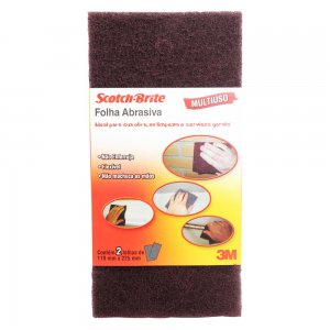 Folha Scotch-Bride Com 2 Pe�as Grossa 110x225 3M