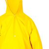 Capa de Chuva Amarela PVC Forrada Tamanho GGG Carbografite