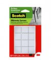 PROTETOR FELTRO SINT�TICO P M�VEIS LEVES QUADRADO BRANCO PEQ