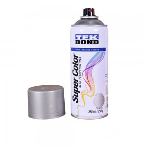 Tinta Aerossol Alta Temperatura Aluminio 250G/350ML Tekbond
