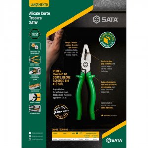 Alicate universal corte tesoura isolado 8 SATA