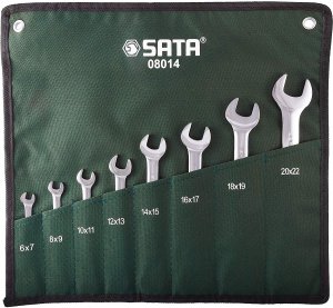 Jogo chave fixa 8PC 6-22MM ST08014SJ SATA