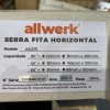 SERRA FITA HORIZONTAL AK275 380V/60HZ 24V ALLWERK