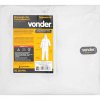 Macac�o com capuz branco tamanho M AI 30 PPL VONDER